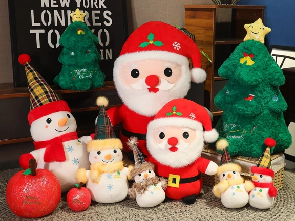 Premium Christmas Plush Toys Production Line