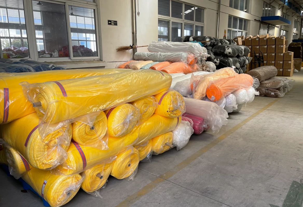 Fabric cutting for custom plush toy production