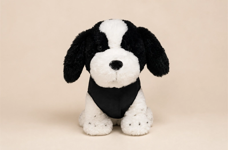 Custom animal stuffed toy with soft fabric texture