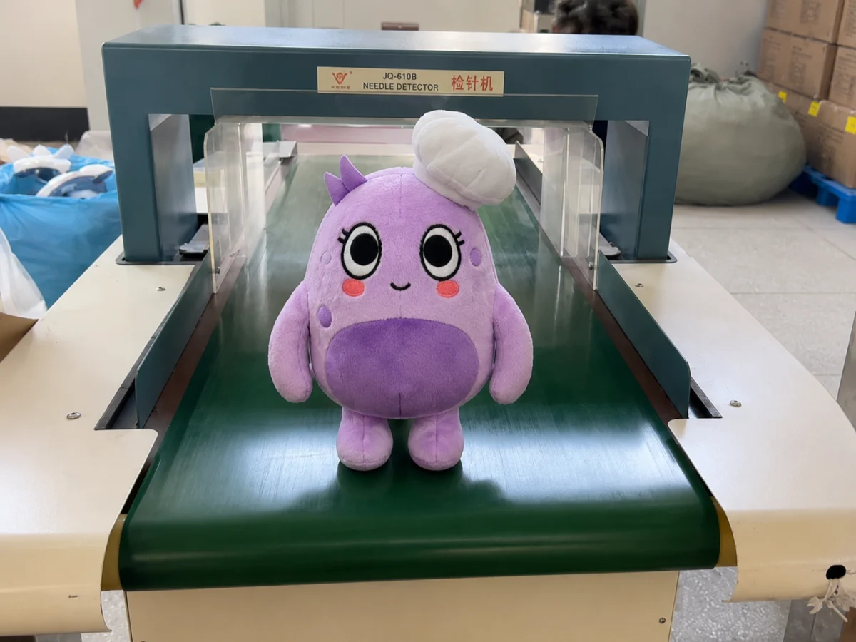 Quality inspection and testing of plush toys