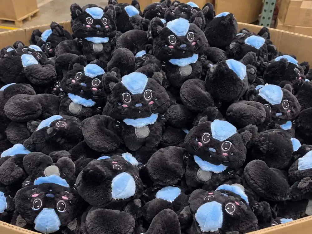 Bulk production plush toy batch 22