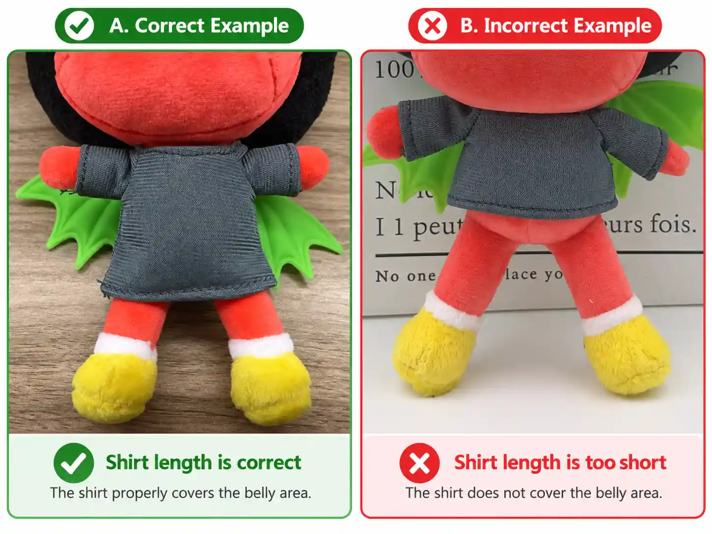 In-process quality control during plush keychain production