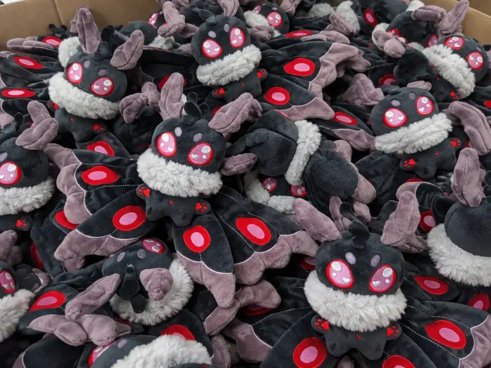 Bulk production plush toy batch 17