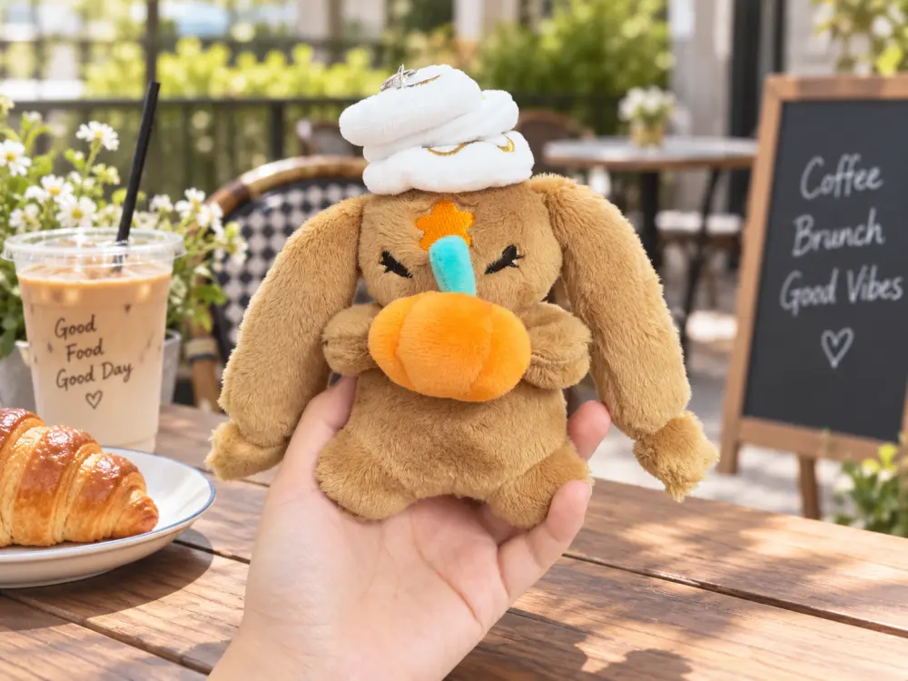 Miniature clothing and accessory development for plush keychains