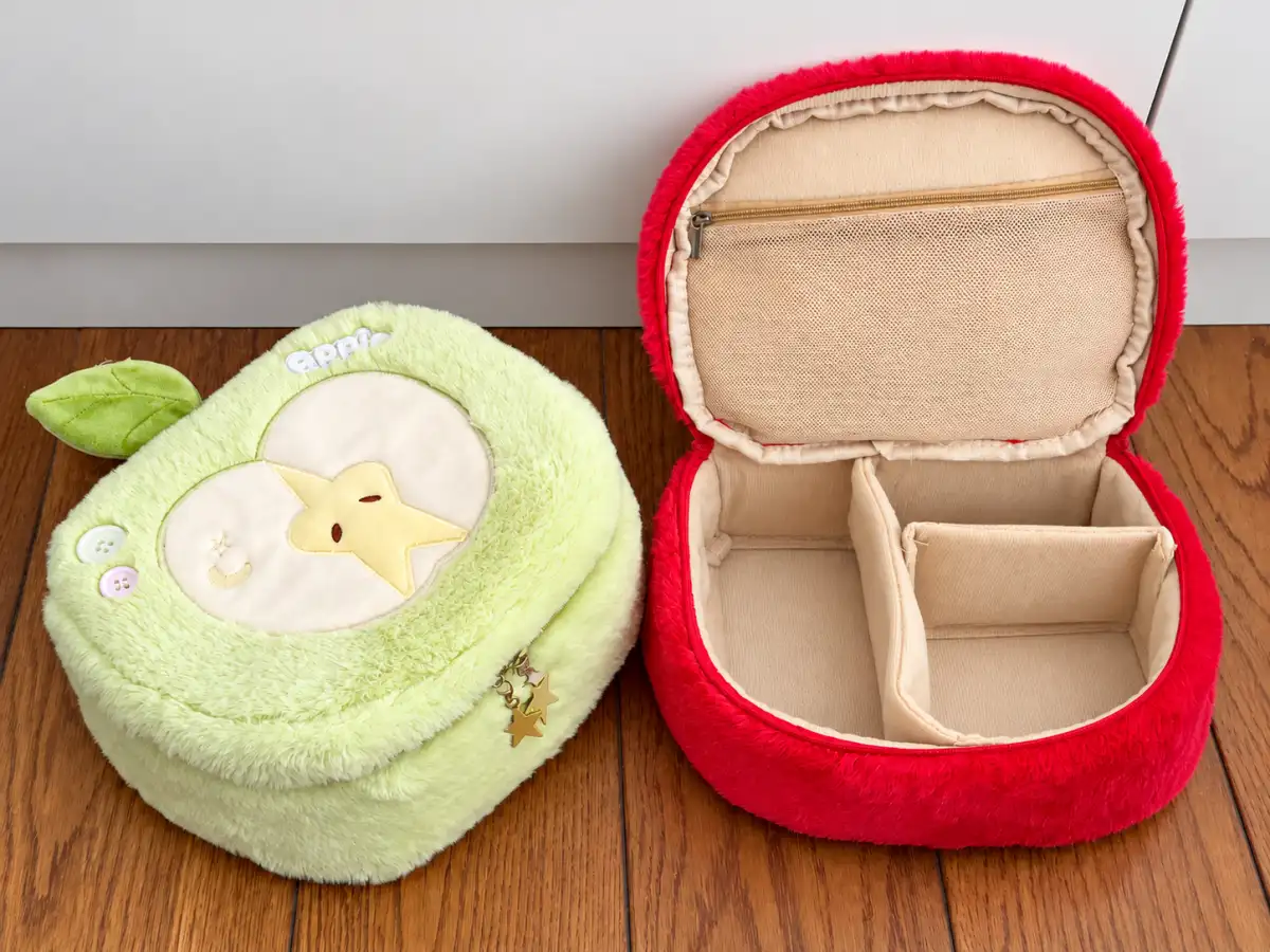 Plush Cosmetic Bags
