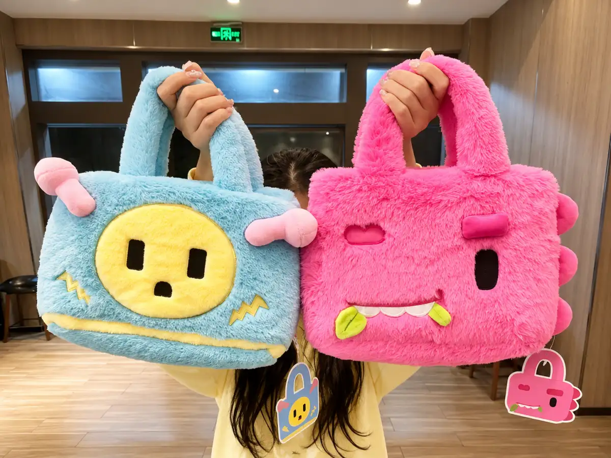 Plush Tote Bags